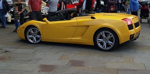 yellow Lamborghini Spyder car photo.jpg