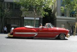 cool red lowrider convertable car photos.jpg