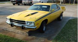 Roadrunner Muscle Car in yellow and black lines.jpg