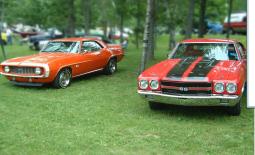 two red GM Muscle Cars picture.jpg
