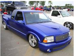 Dark blue Chevy S-10 At Slammin and Jammin Car Show.jpg
