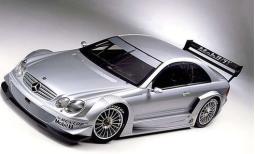 Mercedes Benz Clk Dtm Touring Road Car in silver.jpg