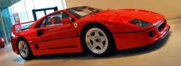 Ferrari F40 in bright red car.jpg