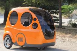 The three-wheeled Airpod city car.JPG
