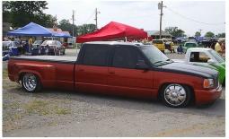 Red Chevy Truck With Escalde Front At Slammin and Jammin Car Show.jpg
