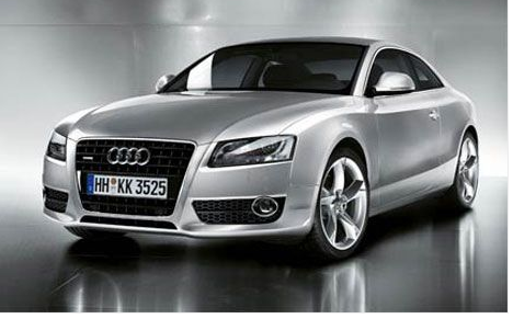Silver sport car 2008 Audi A5.PNG