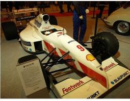 White Porsche Footwork GP Racing Car picture.jpg
