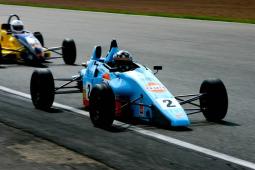 cool looking racing car in baby blue.jpg