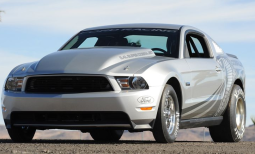 Sukver grey 2010 Ford Mustang Cobra Jet Burnout image.PNG