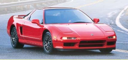 1999 Acura NSX Zanardi sport car in bright red.PNG