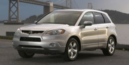 Silver 2007 Acura RDX SUV.PNG