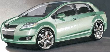 2008 Toyota Corolla in light green.PNG
