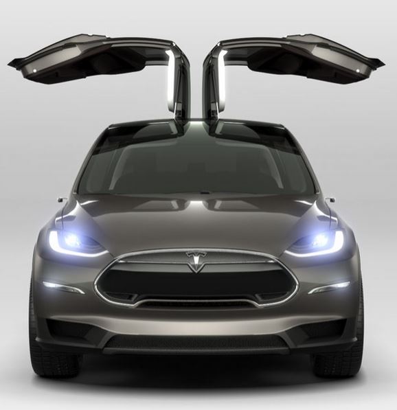 Tesla Model X Electric car photos.JPG