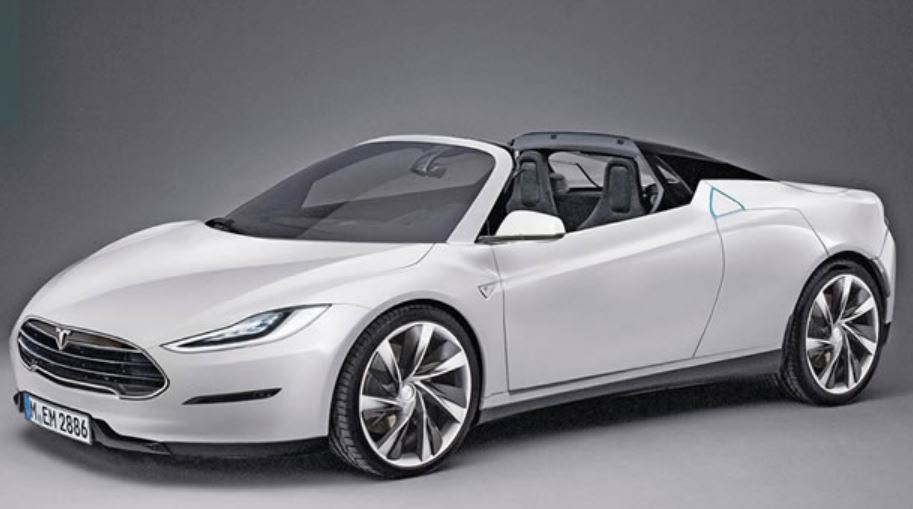 Newest eletric cars photo of Tesla Roaster in white.JPG