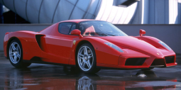Unique sport cars pictures of Ferrari Enzo in red.PNG