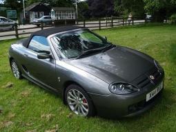 Navy blue MG TF160 Sports Car photos.jpg
