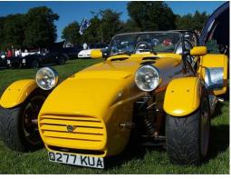 Bright yellow Westfield Sports Car image.jpg