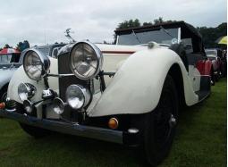 white vintage Avis Sports Car picture.jpg