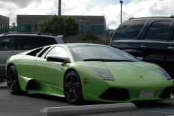 Green Car Lamborghini Gallardo car image.jpg